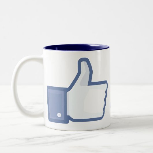 Wie eine Boss-Tasse Zweifarbige Tasse (Links)