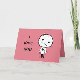 Wie eine Bruderkarte Feiertagskarte