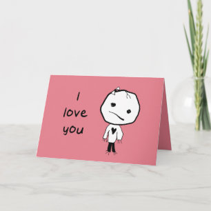 Wie eine Bruderkarte Feiertagskarte