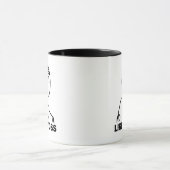 Wie eine Chef Meme Kaffee-Tasse Tasse (Zentrum)