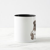 Wie eine Chef-Mops-Tasse Tasse (Zentrum)