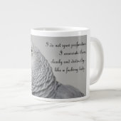 Wie eine Dame Jumbo-Tasse (Vorderseite Rechts)