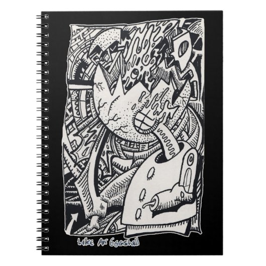 Wie eine Eggshell Notizblock (Vorderseite)