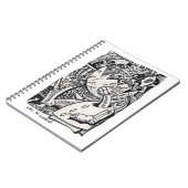 Wie eine Eggshell Notizblock (Linke Seite)