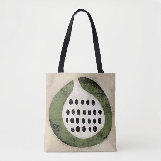 Wie eine Feige oder eine Kiwi-Tragetasche Tasche (Vorderseite)