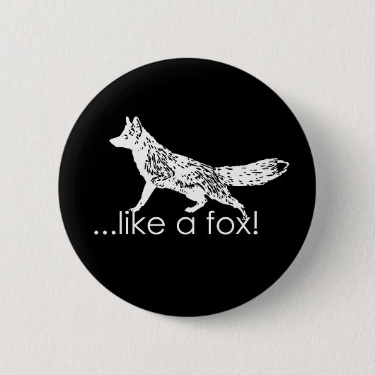 Wie eine Foxstaste Button (Vorderseite)