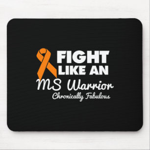 Wie eine Frau Warrior Mousepad