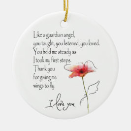 WIE EINE GARDISCHE ANGEL ORNANAMENT KERAMIK ORNAMENT