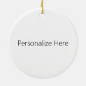 WIE EINE GARDISCHE ANGEL ORNANAMENT KERAMIK ORNAMENT (Hinten)