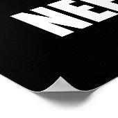 Wie eine Girl-Softball Poster (Ecke)