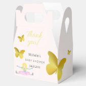 Wie eine Girl Watercolor Illustration Geschenkschachtel (Geöffnet)