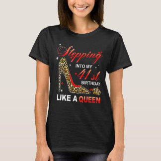 Wie eine Königin, die seit dem 41. Geburtstag T-Shirt