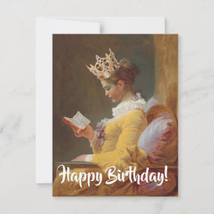 Wie eine Königin glücklich Geburtstag zu sein!