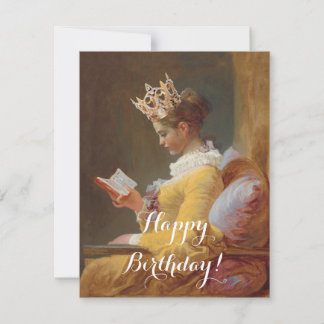 Wie eine Königin glücklich Geburtstag zu sein!