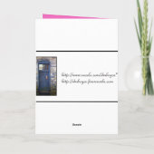 Wie eine Königin Karte (Rückseite)