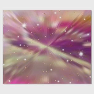 Wie eine Party am Himmel. Geschenkpapier