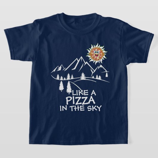 wie eine Pizza am Himmel T-Shirt (Ablage )