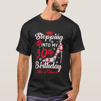 Wie eine Queen Funny zu meinem 80. Geburtstag gehe T-Shirt