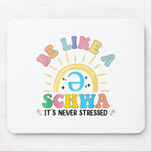 Wie eine Schwa sein nie betressenes Dyslexie Mousepad