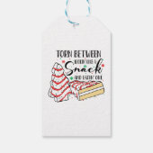Wie eine Snackbar Geschenkanhänger (Rückseite)