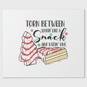 Wie eine Snackbar Geschenkpapier