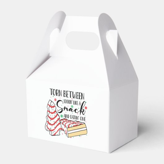 Wie eine Snackbar Geschenkschachtel (Vorderseite)