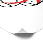 Wie eine Snackbar Poster (Ecke)