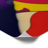 Wie eine Sonne Poster (Ecke)