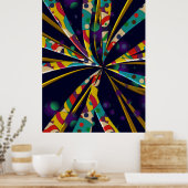 Wie eine Sonne Poster (Küche)