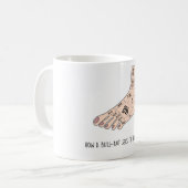 Wie eine Stierameise die Tasse des menschlichen (Vorderseite Links)