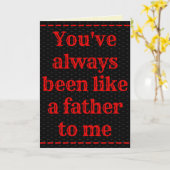 Wie eine Vaterkarte für mich Vatertag Karte (Gelbe Blume)