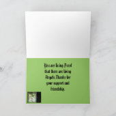 Wie Engel Dankeskarte (Innenseite)