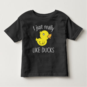 Wie Enten Funny Duck Lover Kleinkind T-shirt