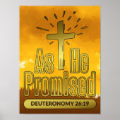 Wie er die Wirtschaft versprach 26:19 | 3:4 Verhäl Poster (Vorne)