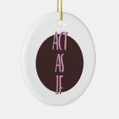 Wie Erholung Slogan Ornament (Rechts)