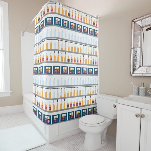 Wie es gemacht wird Duschvorhang (Beispiel)