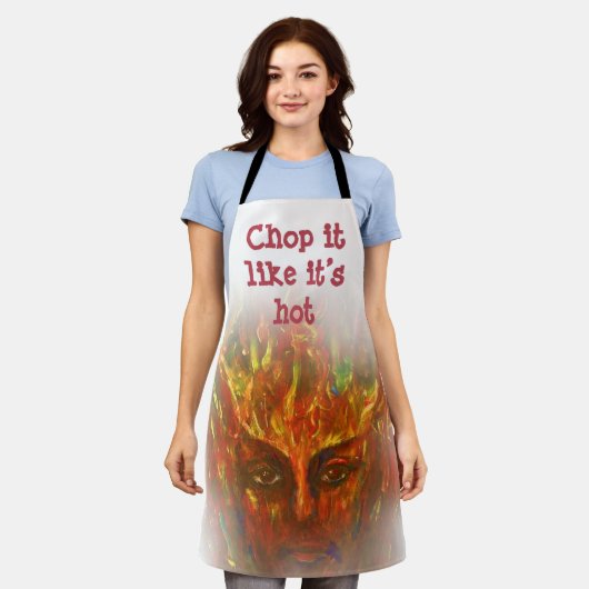 Wie es heiß ist, hacken schürze (Getragen)