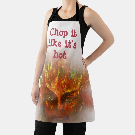Wie es heiß ist, hacken schürze (InSitu)