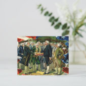 Wie es im Anfang ... 4. Juli Postkarte (Stehend Vorderseite)