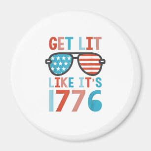 Wie es ist 1776 Funny 4. Juli Party 4. Juli. Magnet