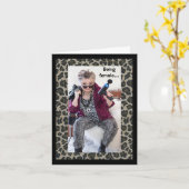 Wie es ist, ein Weibchen zu sein... Karte (Gelbe Blume)