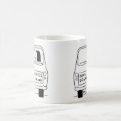Wie fährt meine Ehefrau? Kaffeetasse (Mittel)