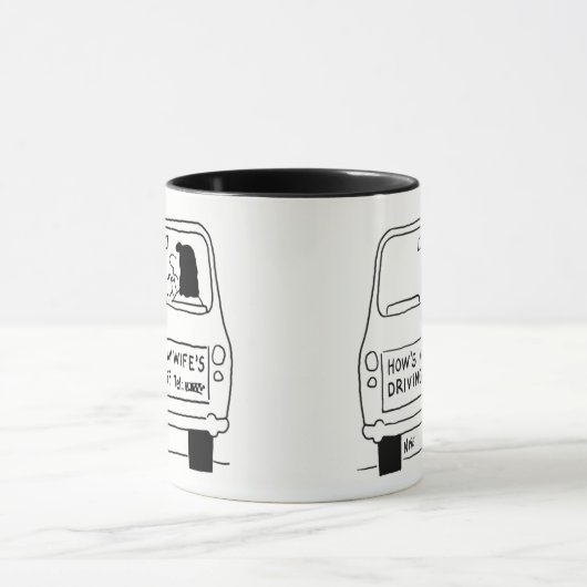 Wie fährt meine Ehefrau? Tasse (Zentrum)