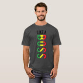 WIE Farben einer CHEF-Reggae T-Shirt (Vorne ganz)