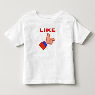 Wie Finger Kleinkind T-shirt