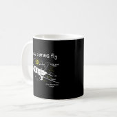 Wie Flugzeug das Pilotprojekt "Luftfahrt-Engineeri Kaffeetasse (Vorderseite Links)