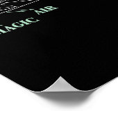 Wie Flugzeug ein Pilotgeschenk für den Flugzeuging Poster (Ecke)