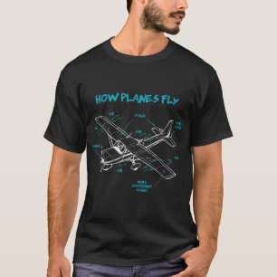 Wie Flugzeuge Funny Aviation Geschenk RC Flugzeug  T-Shirt