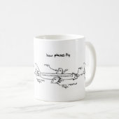 Wie Flugzeuge Tasse fliegen (VorderseiteRechts)