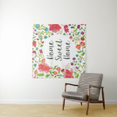 Wie Frida V | Zuhause-Bonbon-Zuhause Wandteppich (Beispiel)